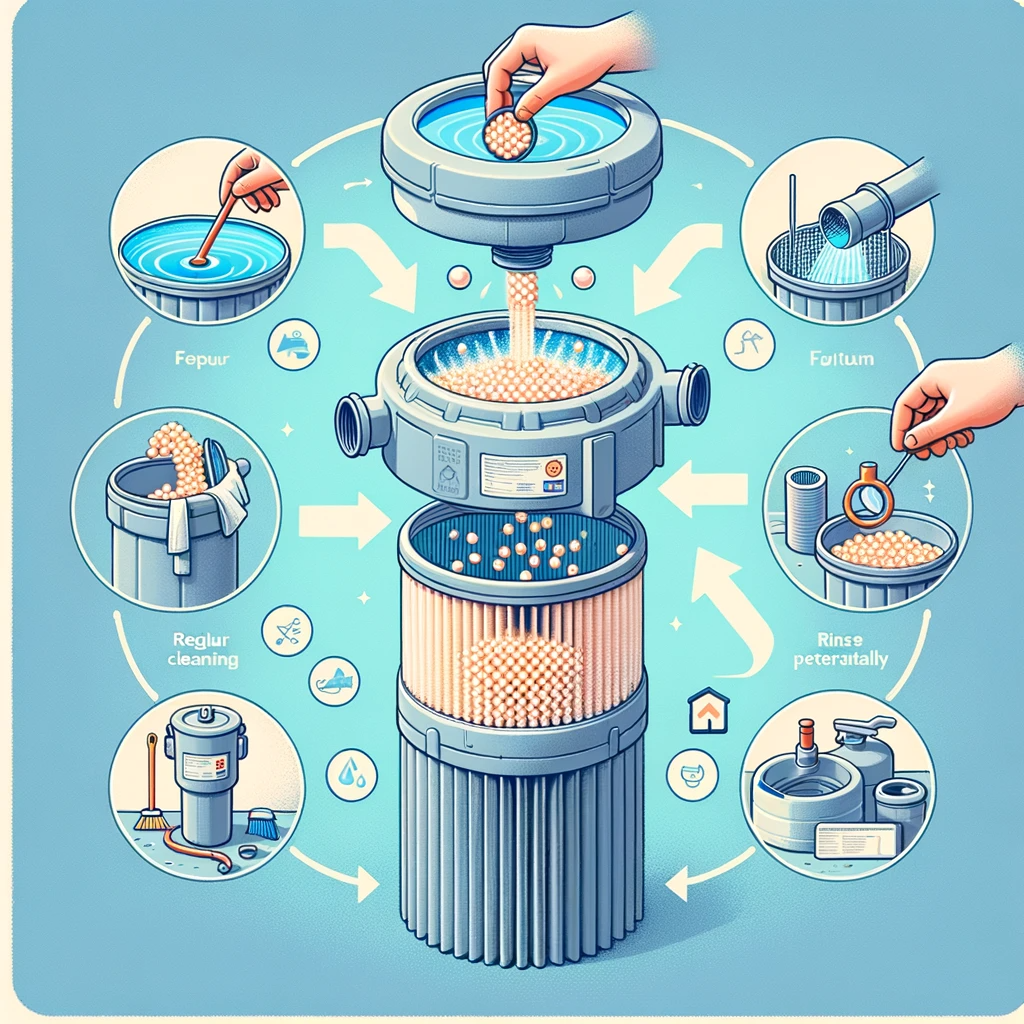 Explaining the installation process and maintenance tips for FilterBalls