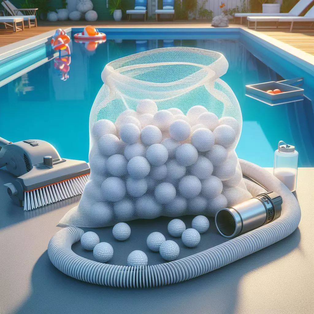 Electrochem. Oxidation Filter Balls for Pools