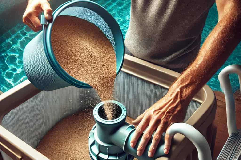 How to Replace the Filter Sand in a Pool Sand Filter