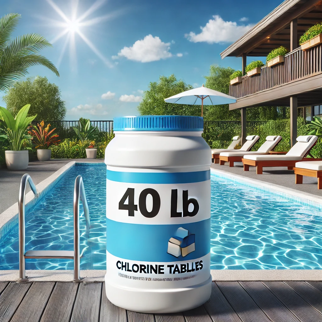 40 lb chlorine tablets