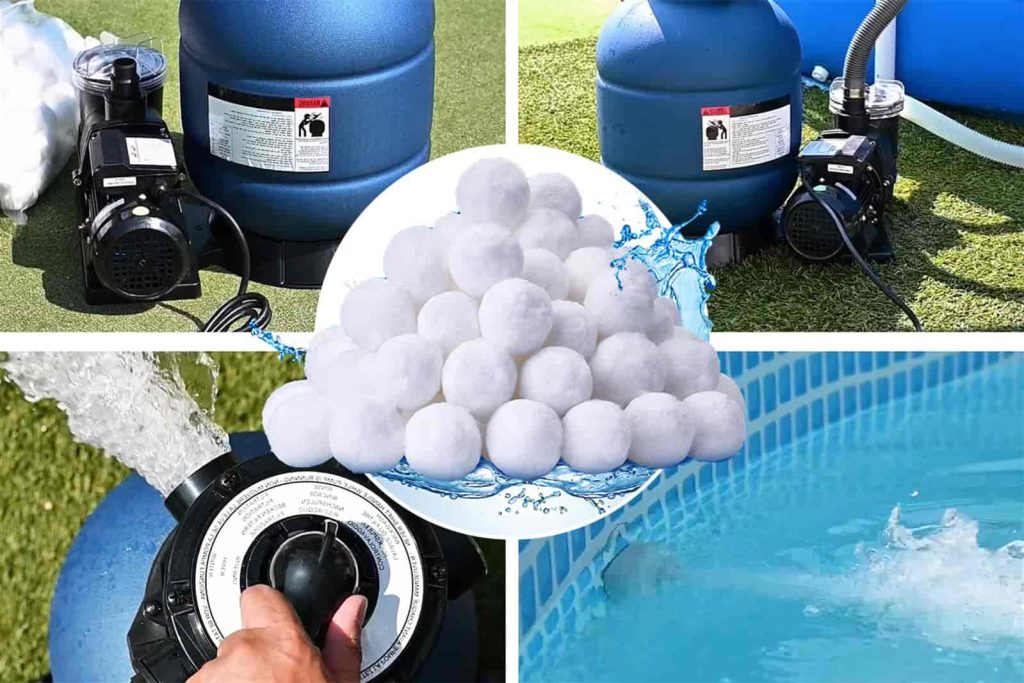 pool filter balls