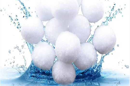 What Are Pool Filter Balls Made Of?